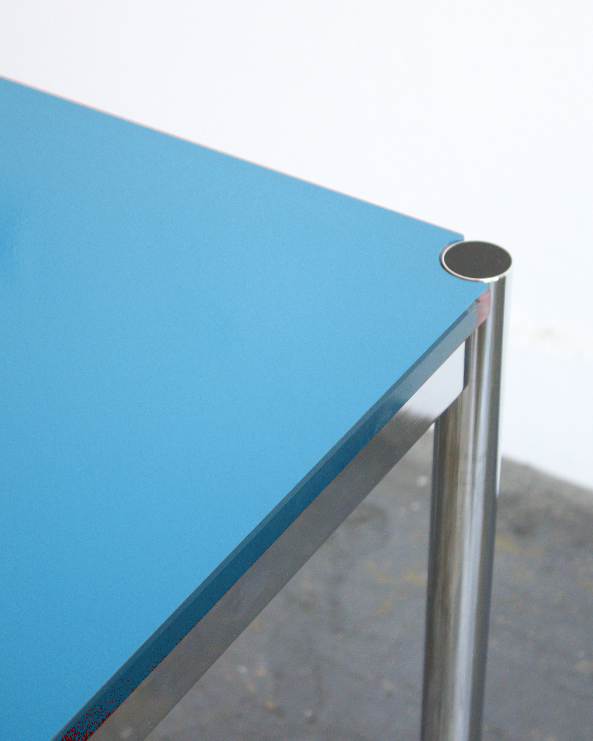 Steel/Glass Dining Table