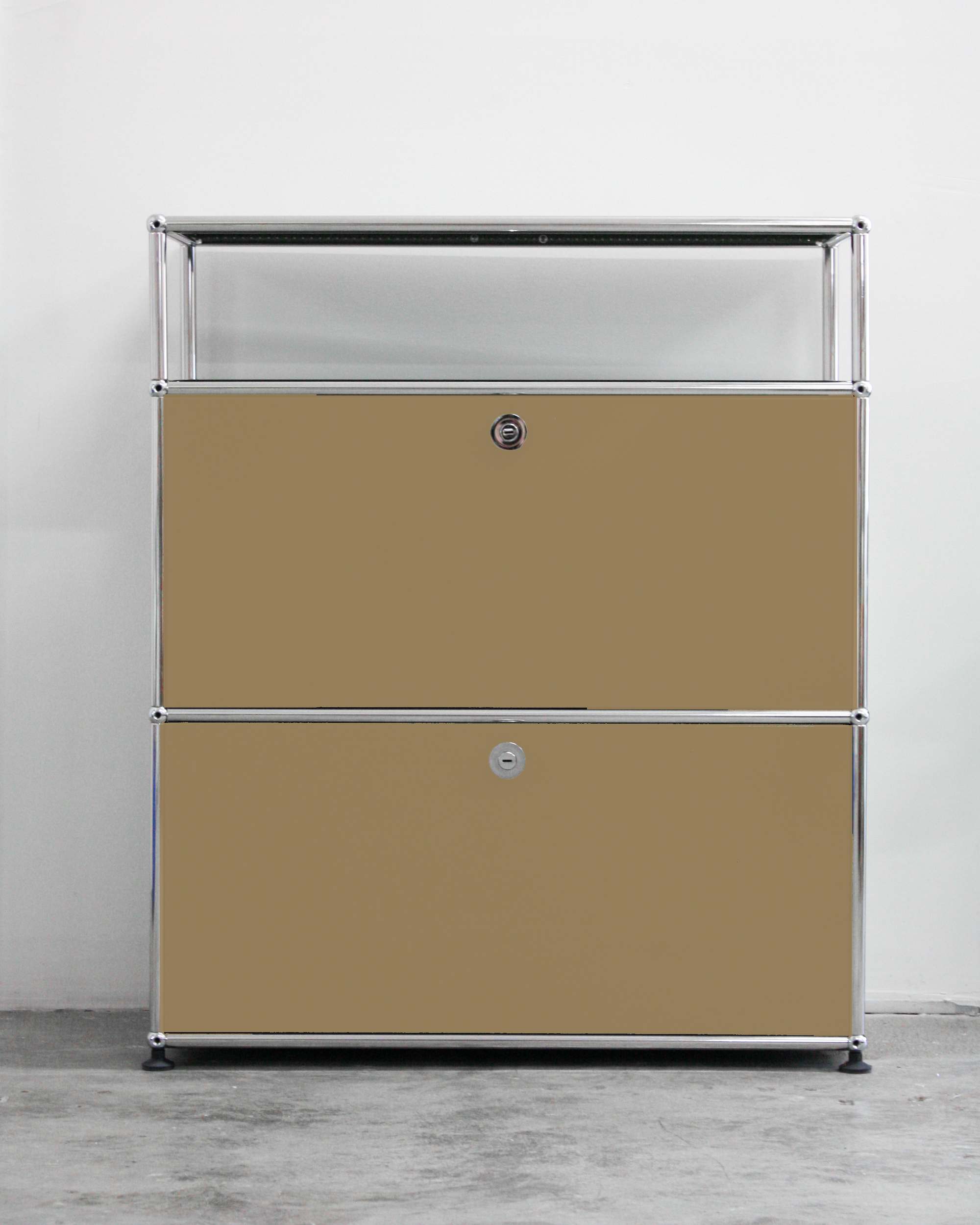 Half Dresser - Stainless Steel