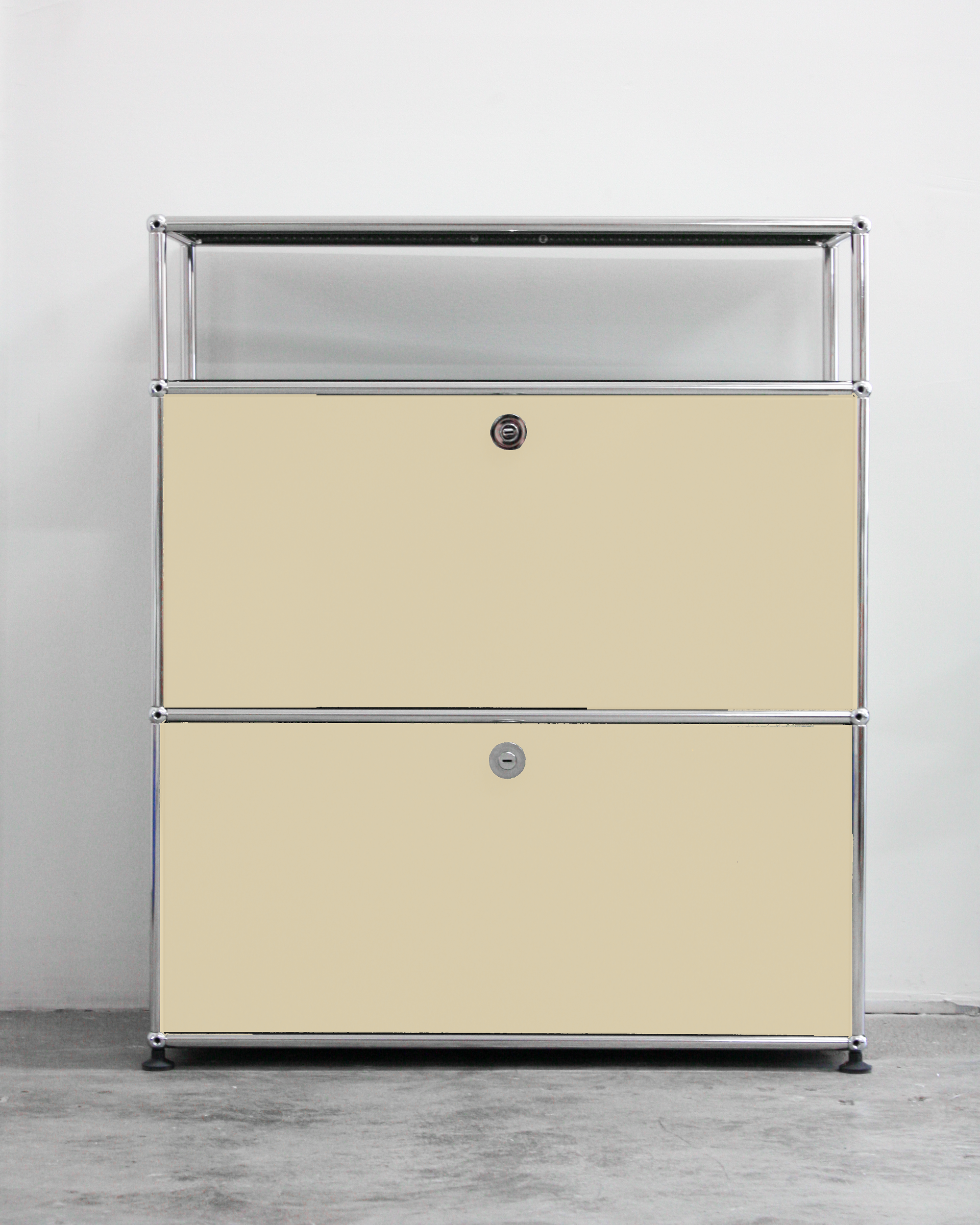 Half Dresser - Stainless Steel
