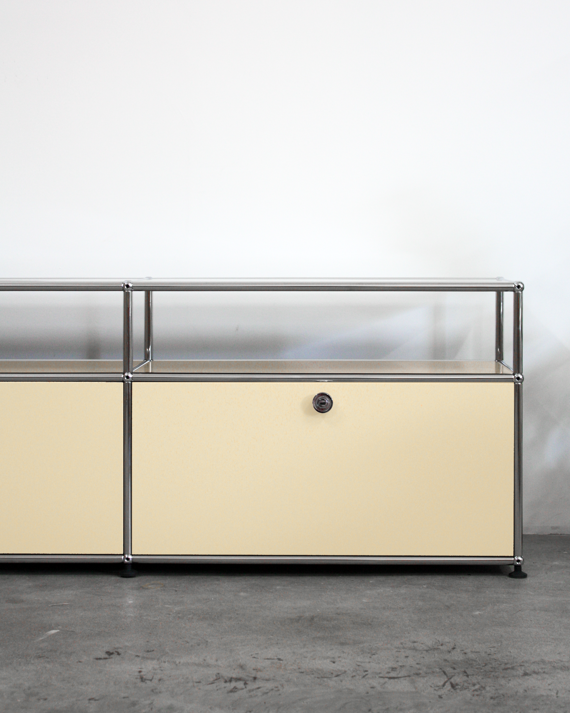 Display Media Console - Stainless Steel