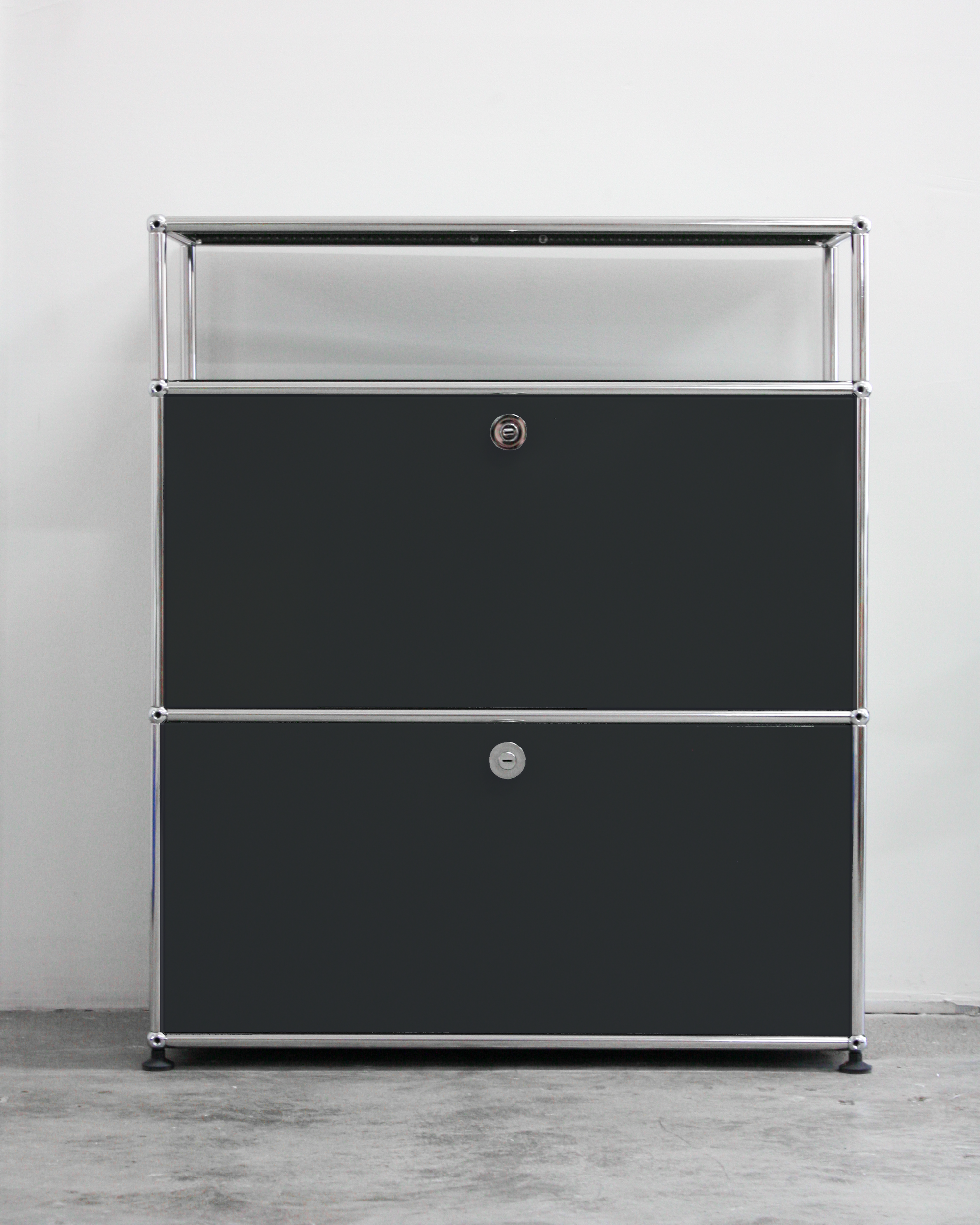 Half Dresser - Stainless Steel