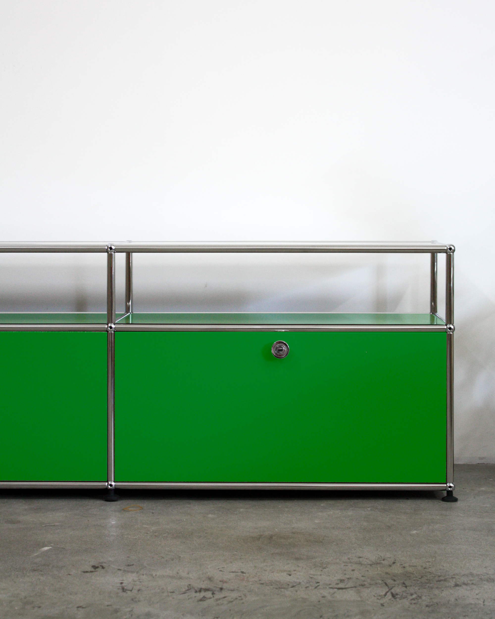 Display Media Console - Stainless Steel