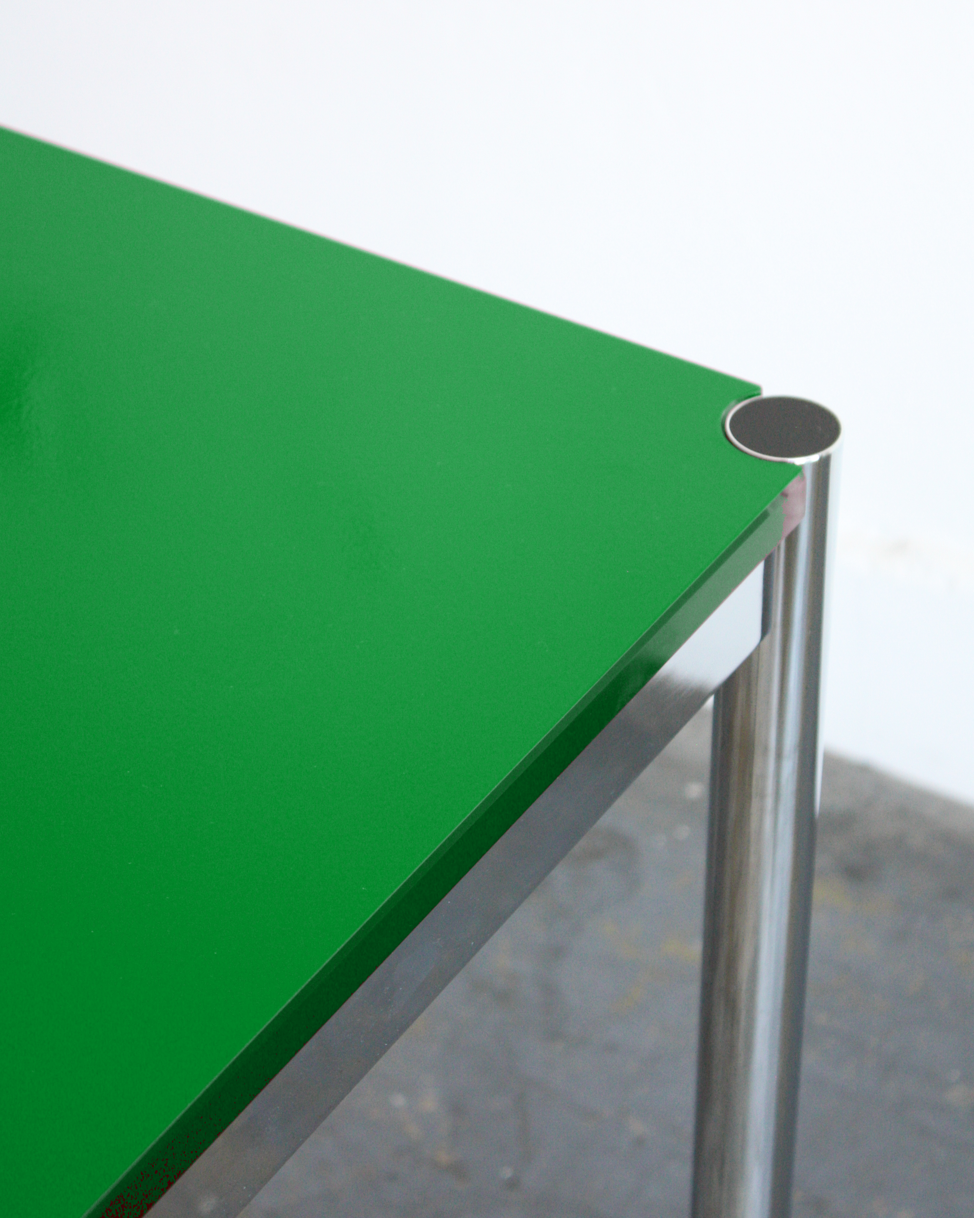 Steel/Glass Dining Table