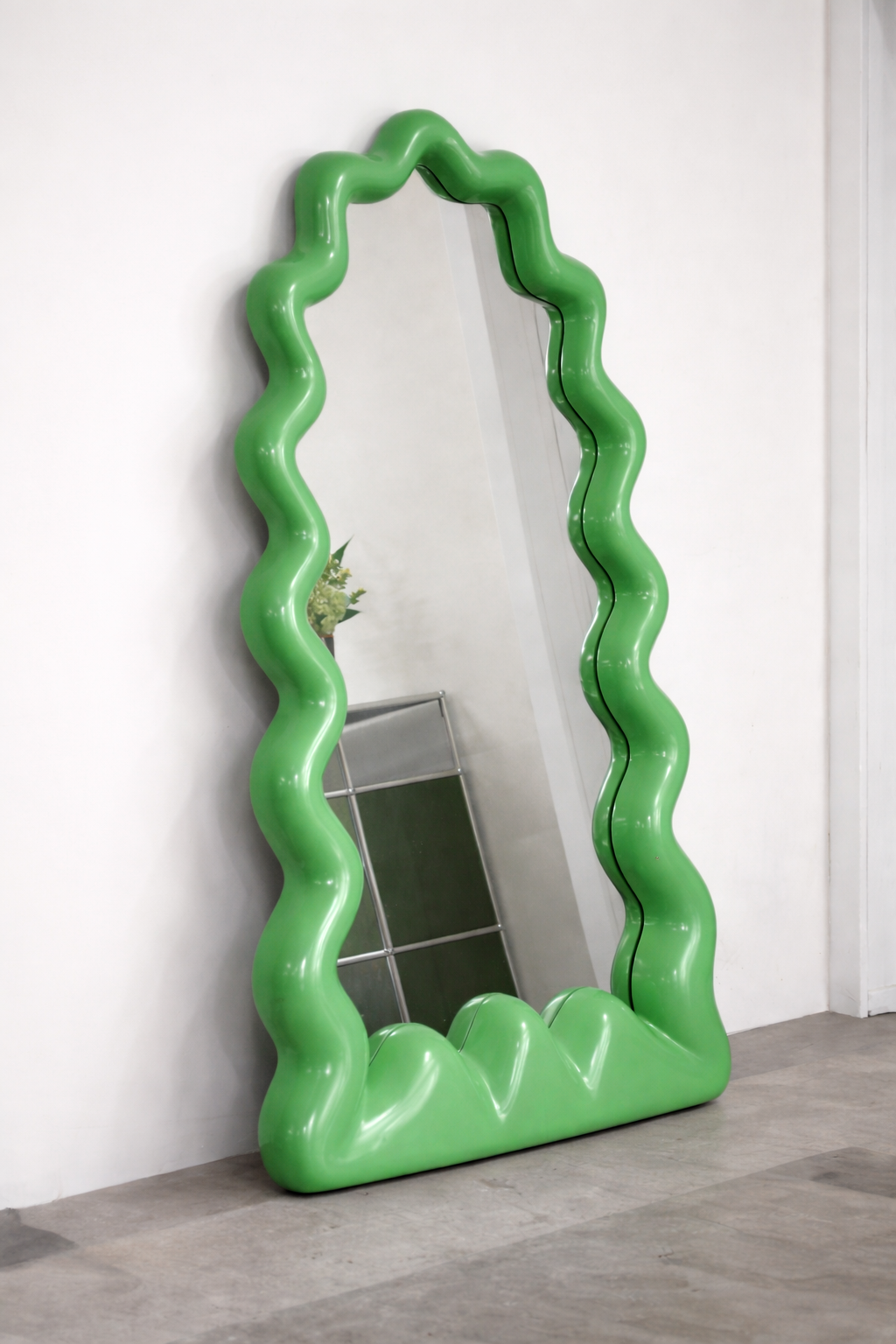 Wavy Floor Mirror