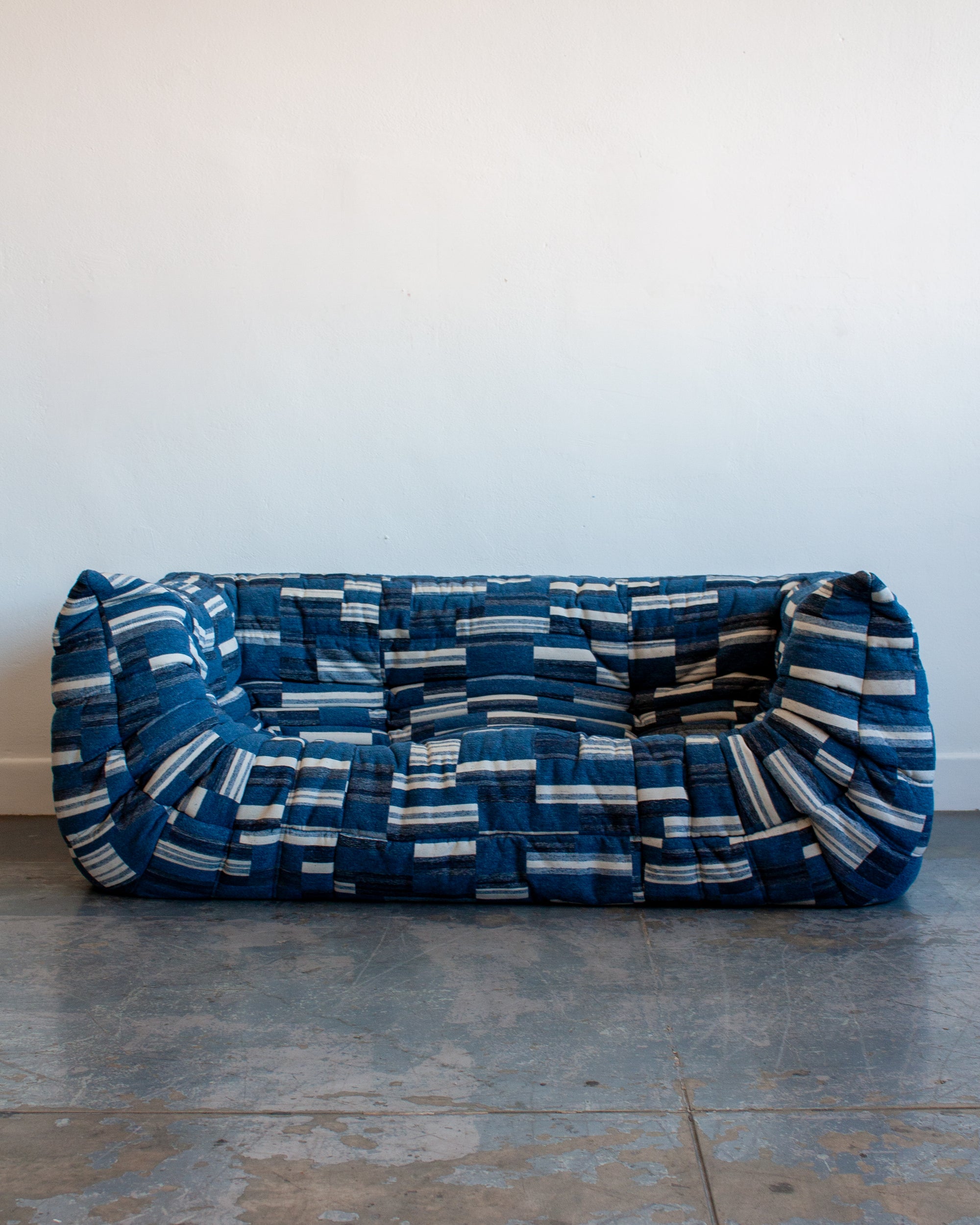 Patchwork Rumi Sofa - Three Seater with Arms