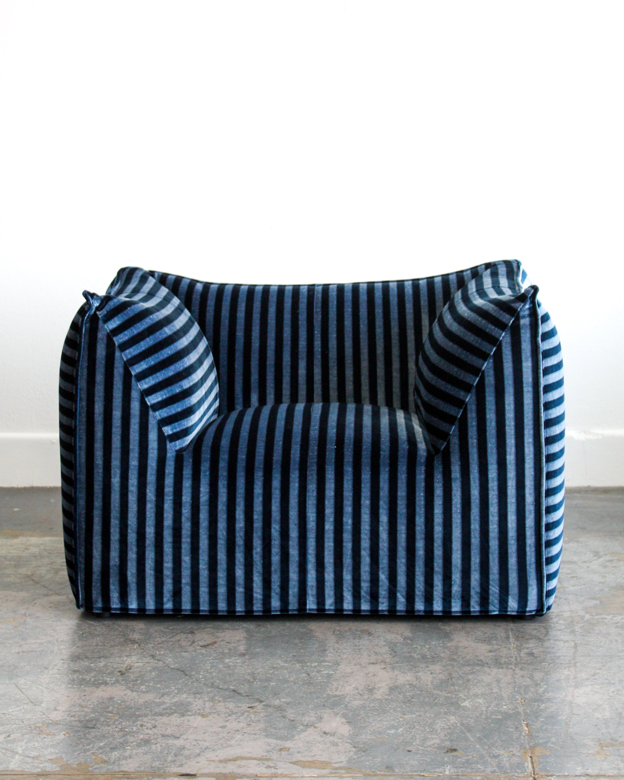Striped Leandro Sofa - 1 Seater