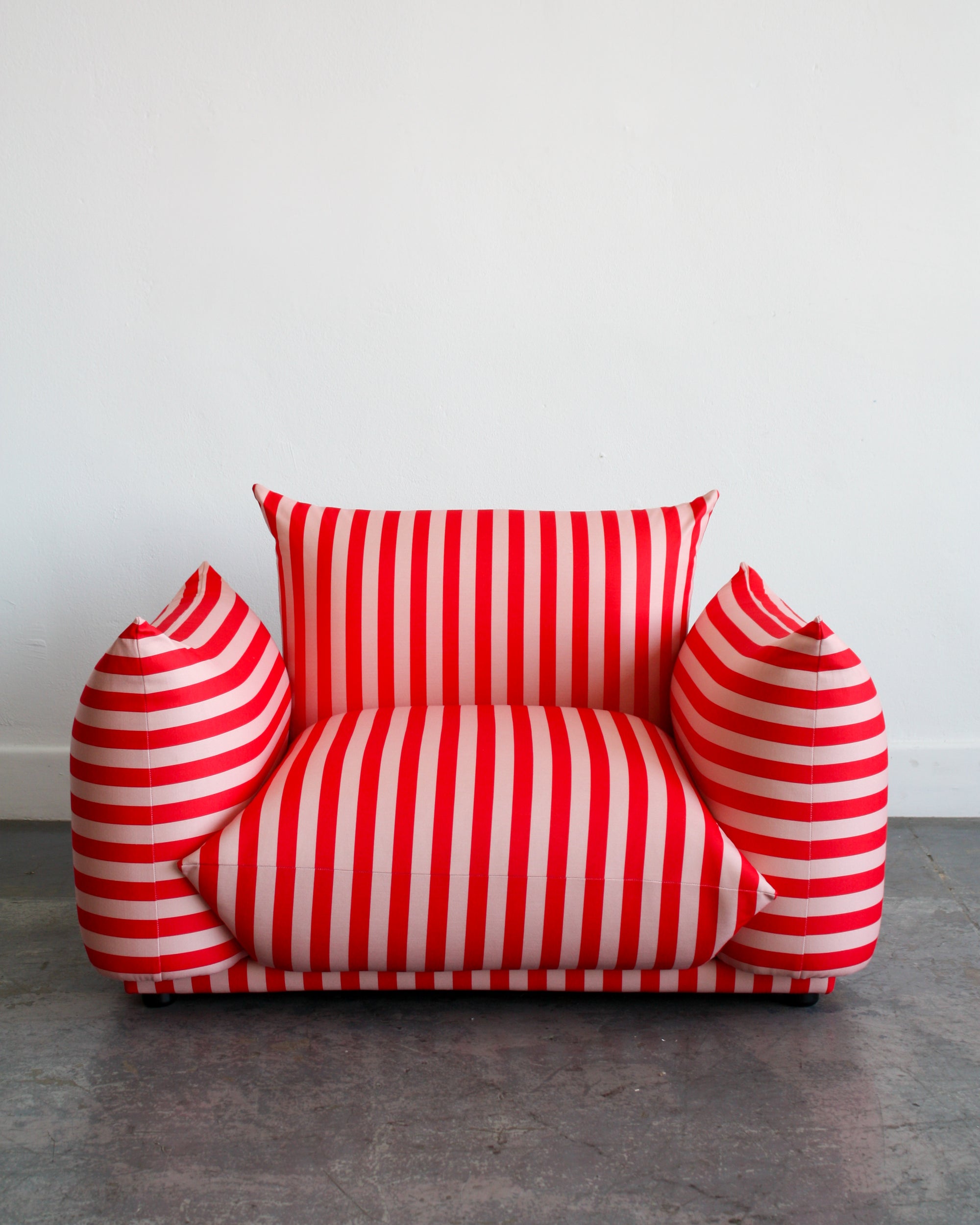 Striped Marshmallow Sofa - 1 seater