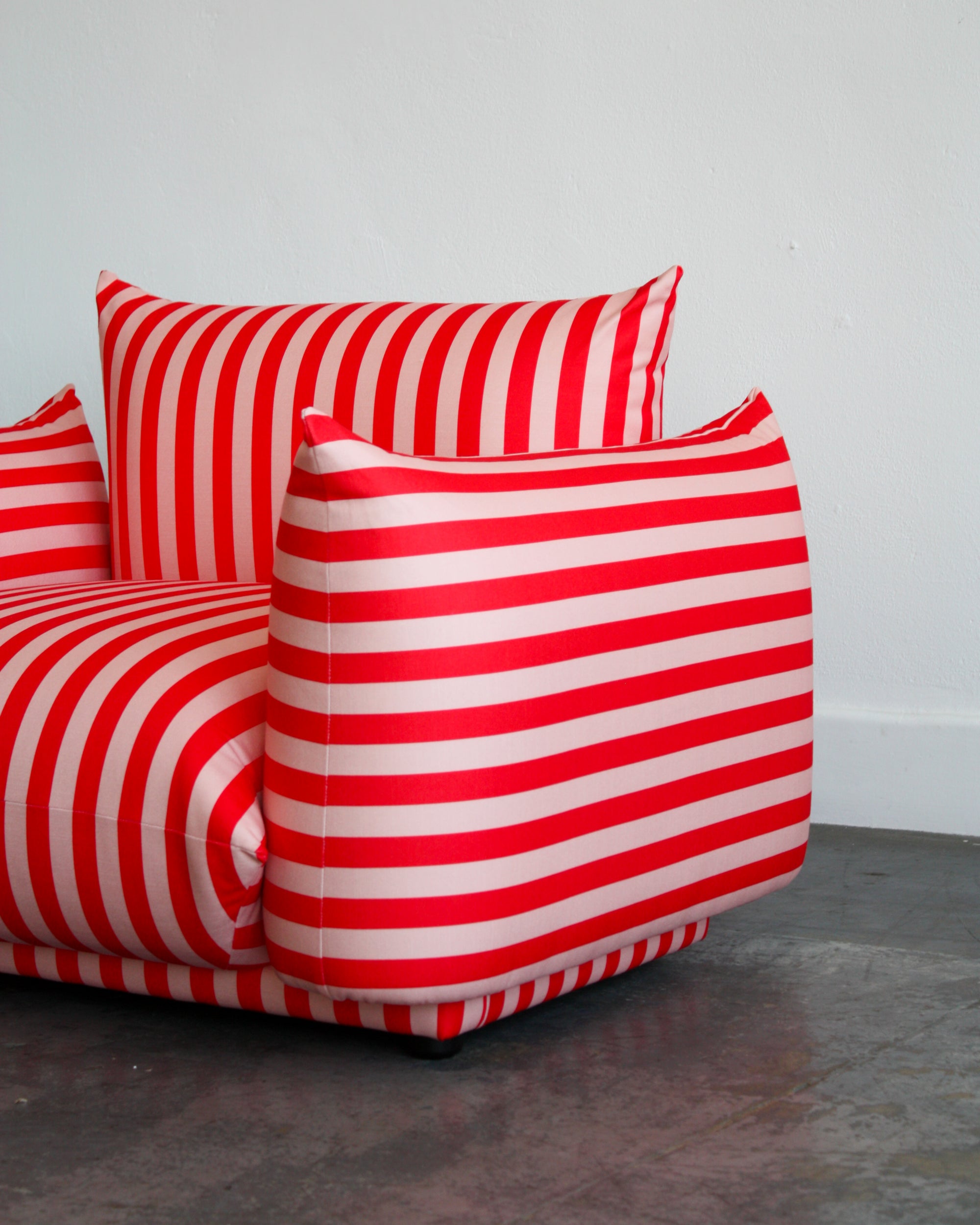 Striped Marshmallow Sofa - 1 seater
