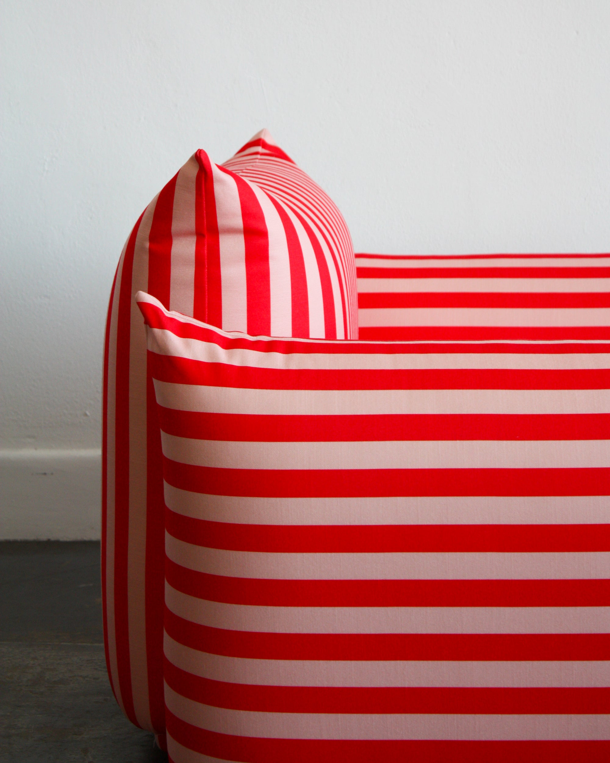 Striped Marshmallow Sofa - 1 seater