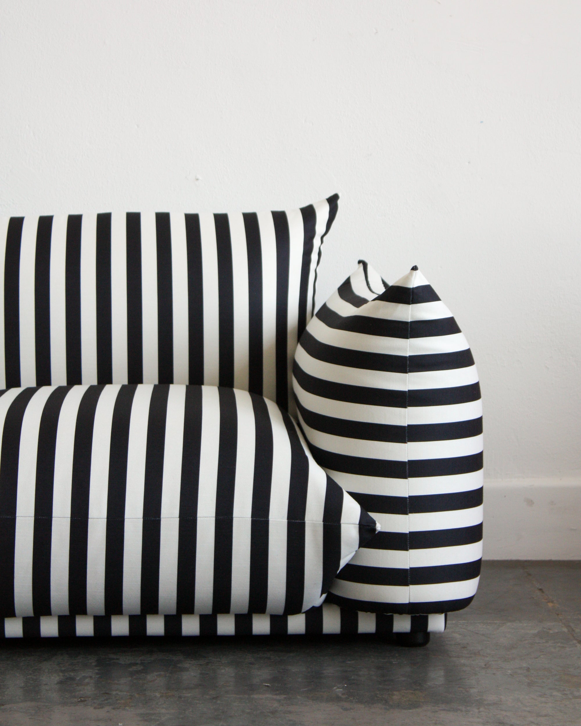 Striped Marshmallow Sofa - 2 seater