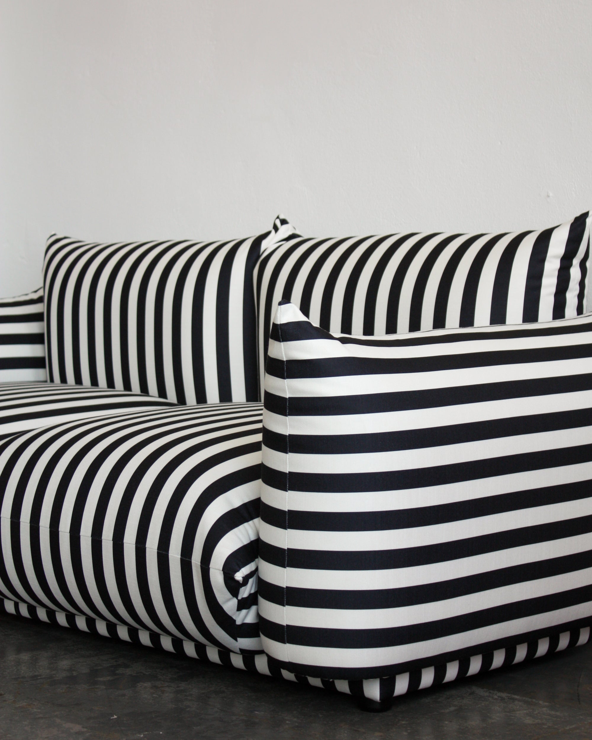 Striped Marshmallow Sofa - 2 seater