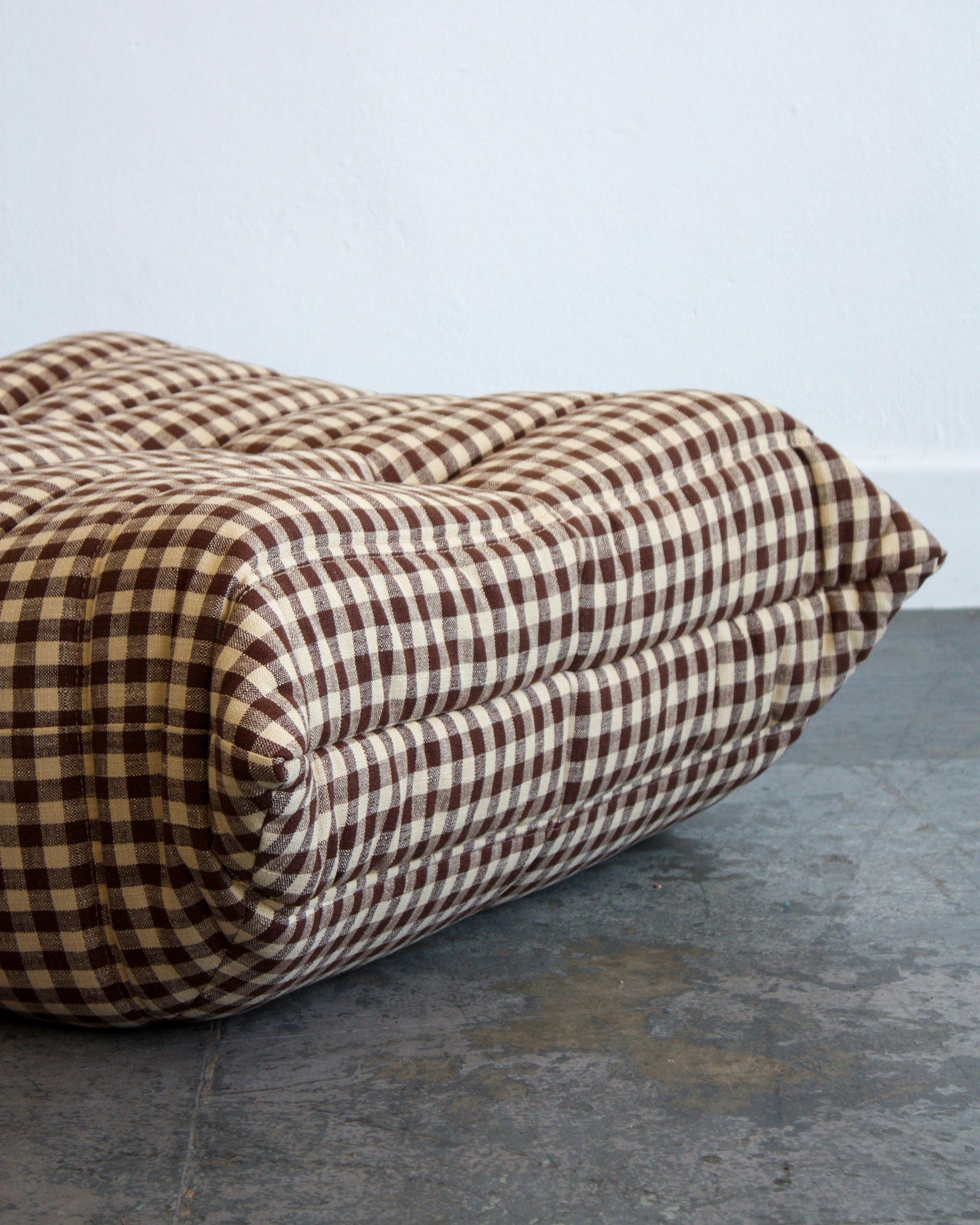 Plaid Linen Rumi Sofa Collection