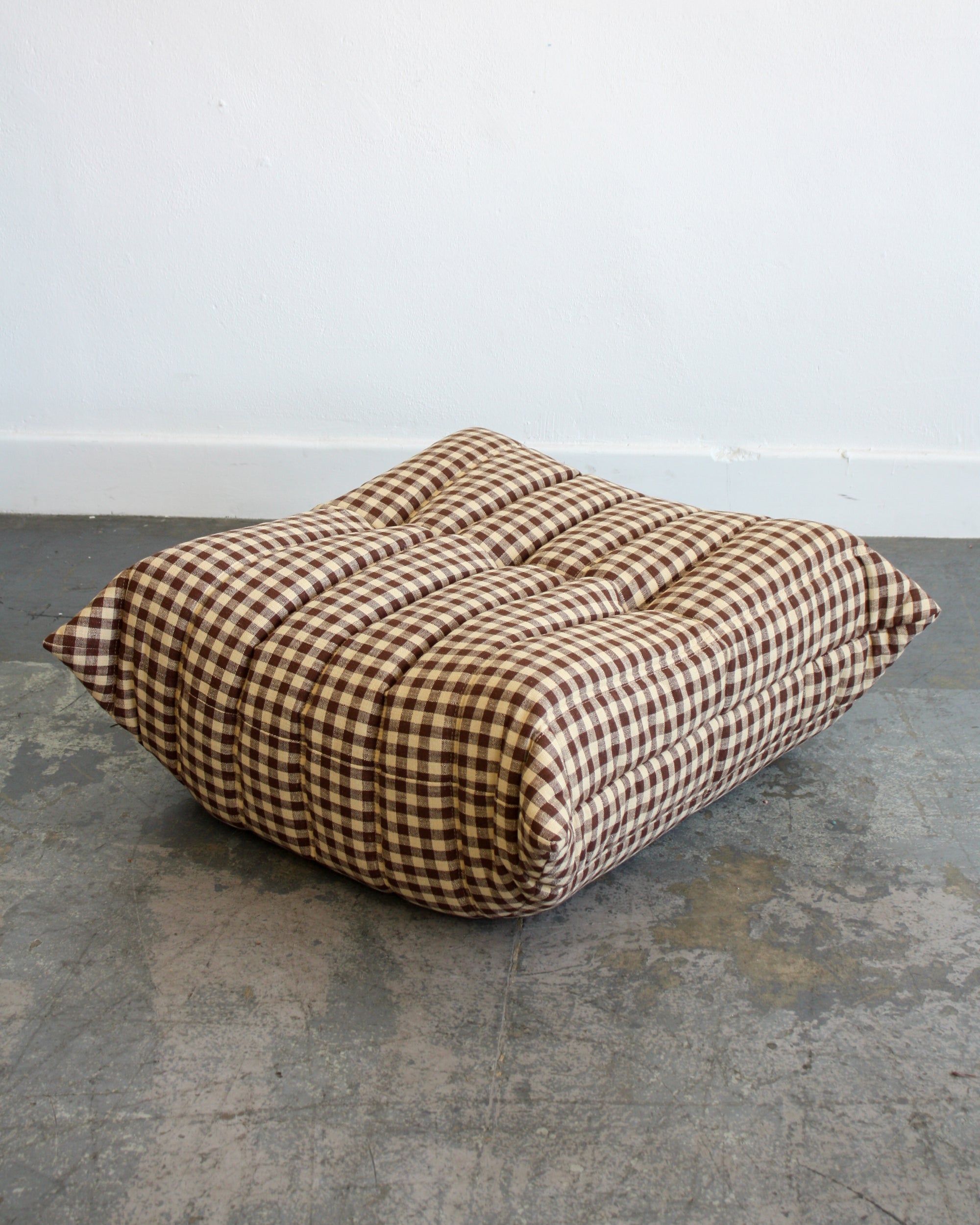 Plaid Linen Rumi Sofa Collection