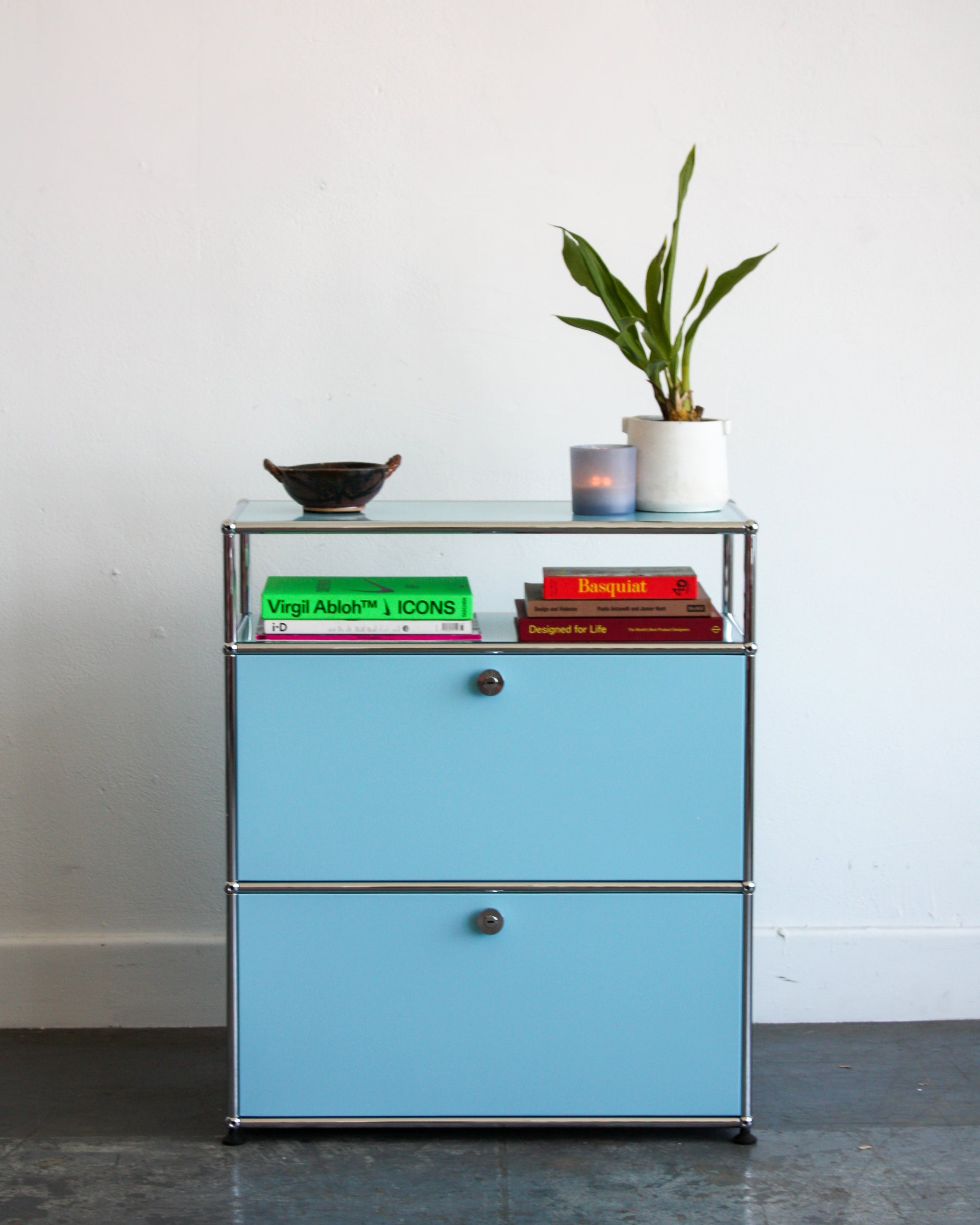 Half Dresser - Stainless Steel