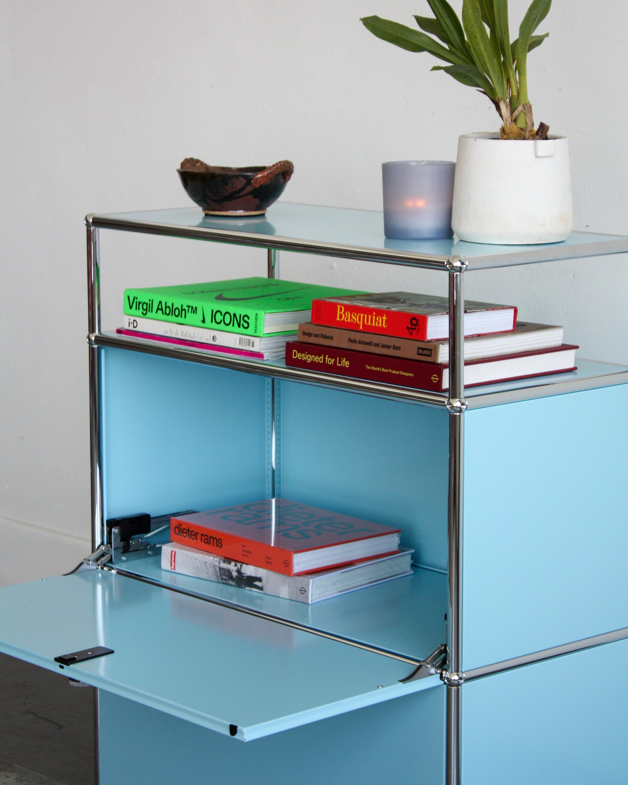 Half Dresser - Stainless Steel