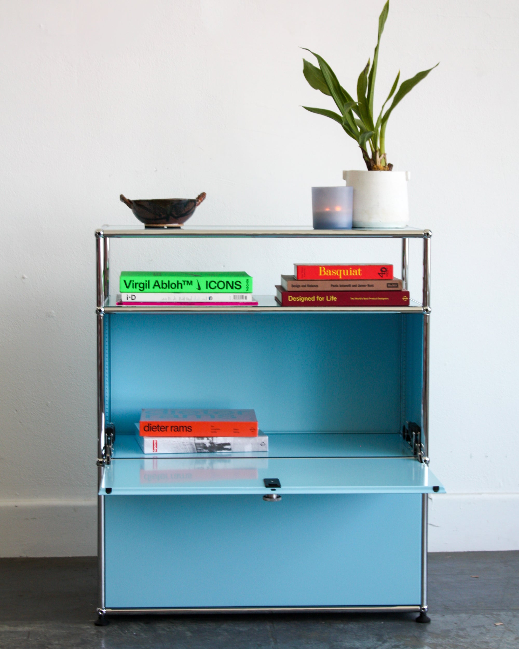 Half Dresser - Stainless Steel