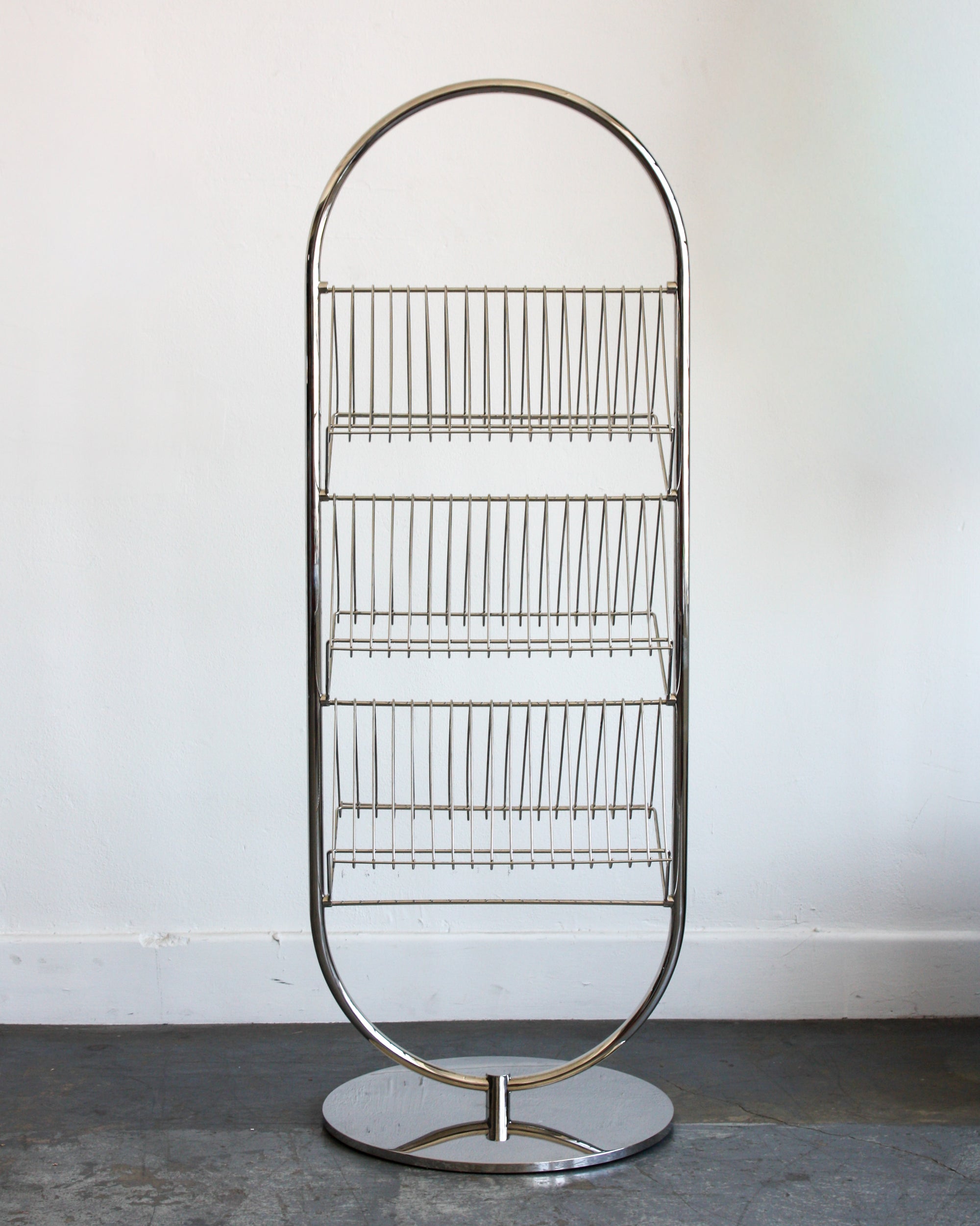 Steel Magazine Rack