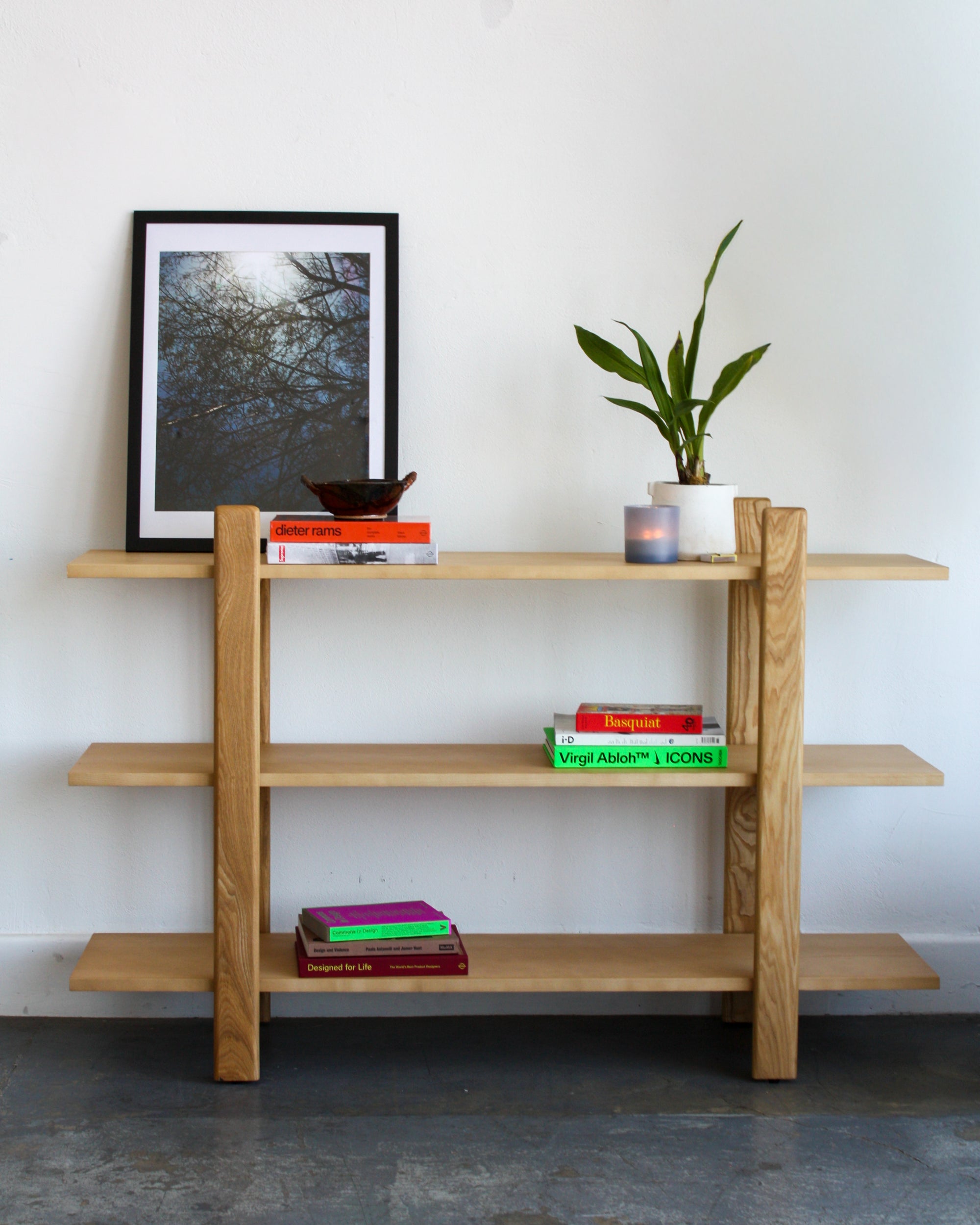 Wood Bookshelf
