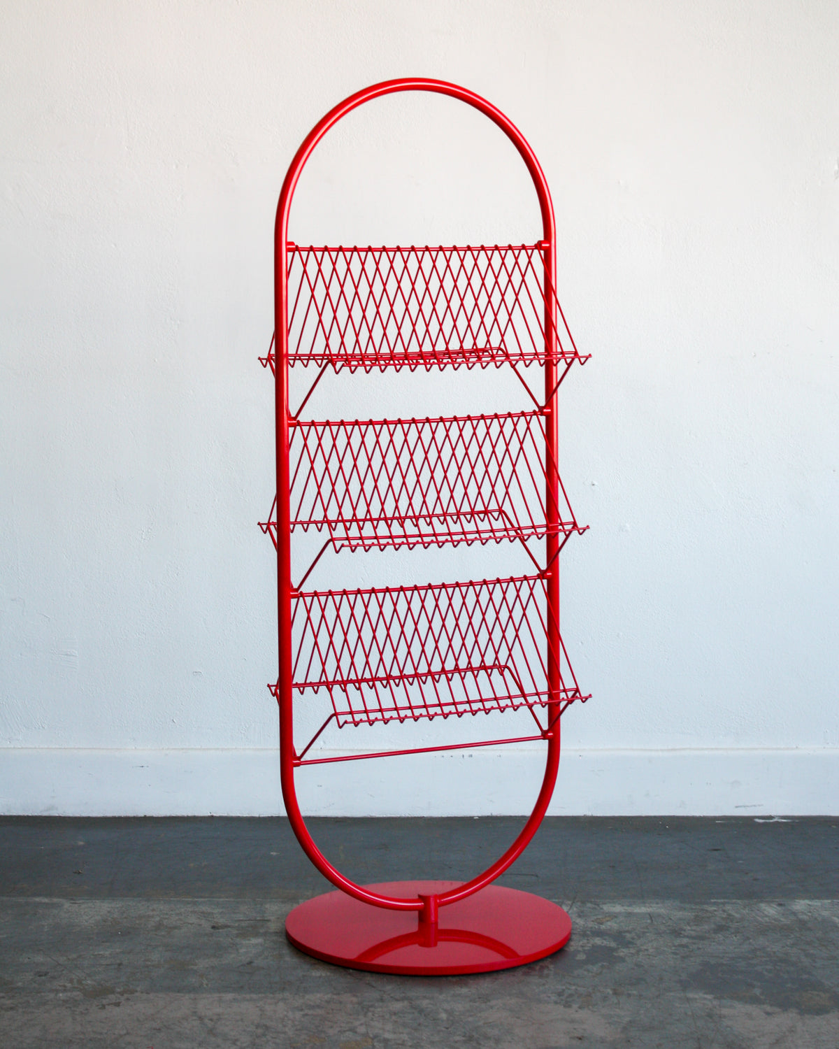 Steel Magazine Rack