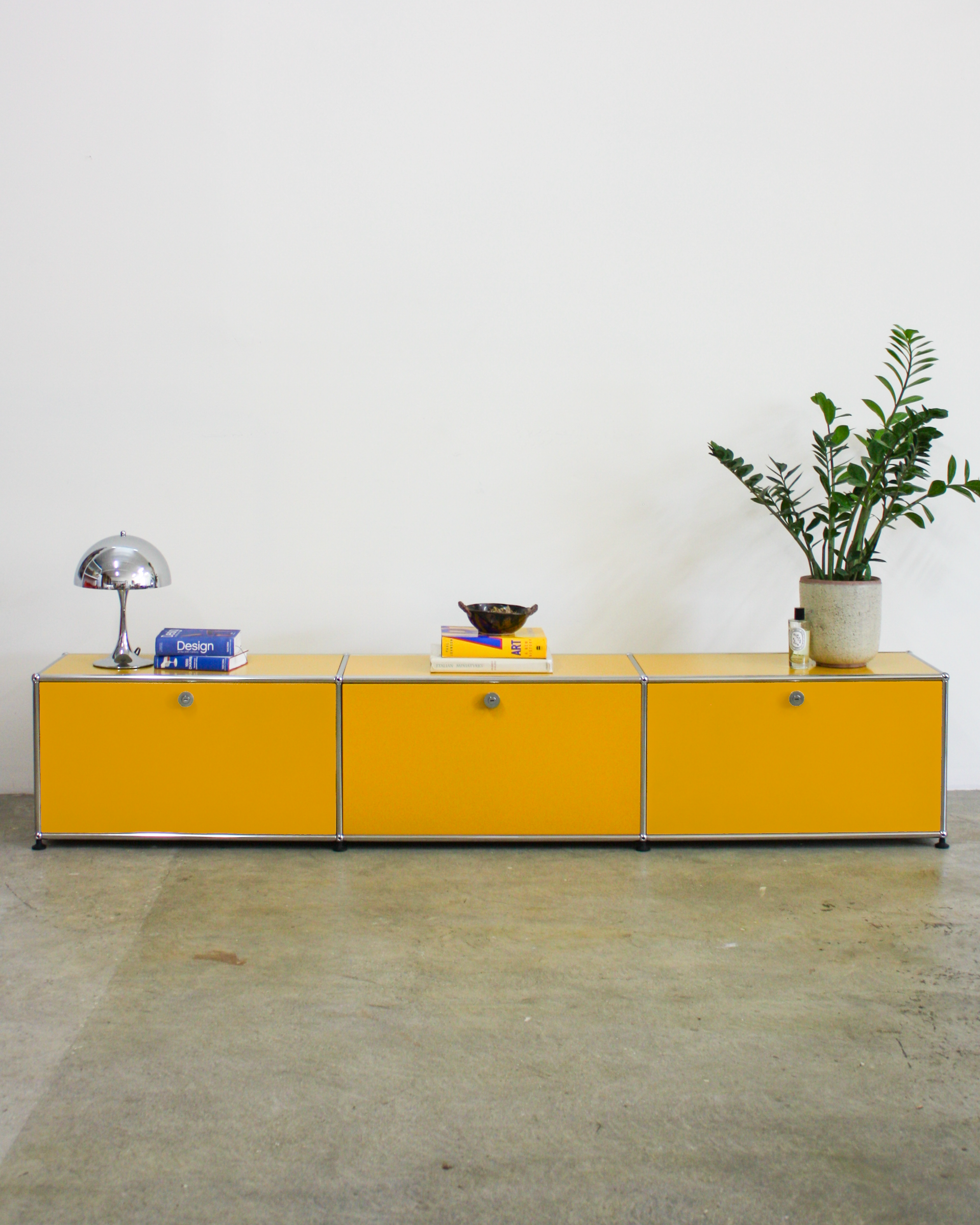 Media Console - Stainless Steel