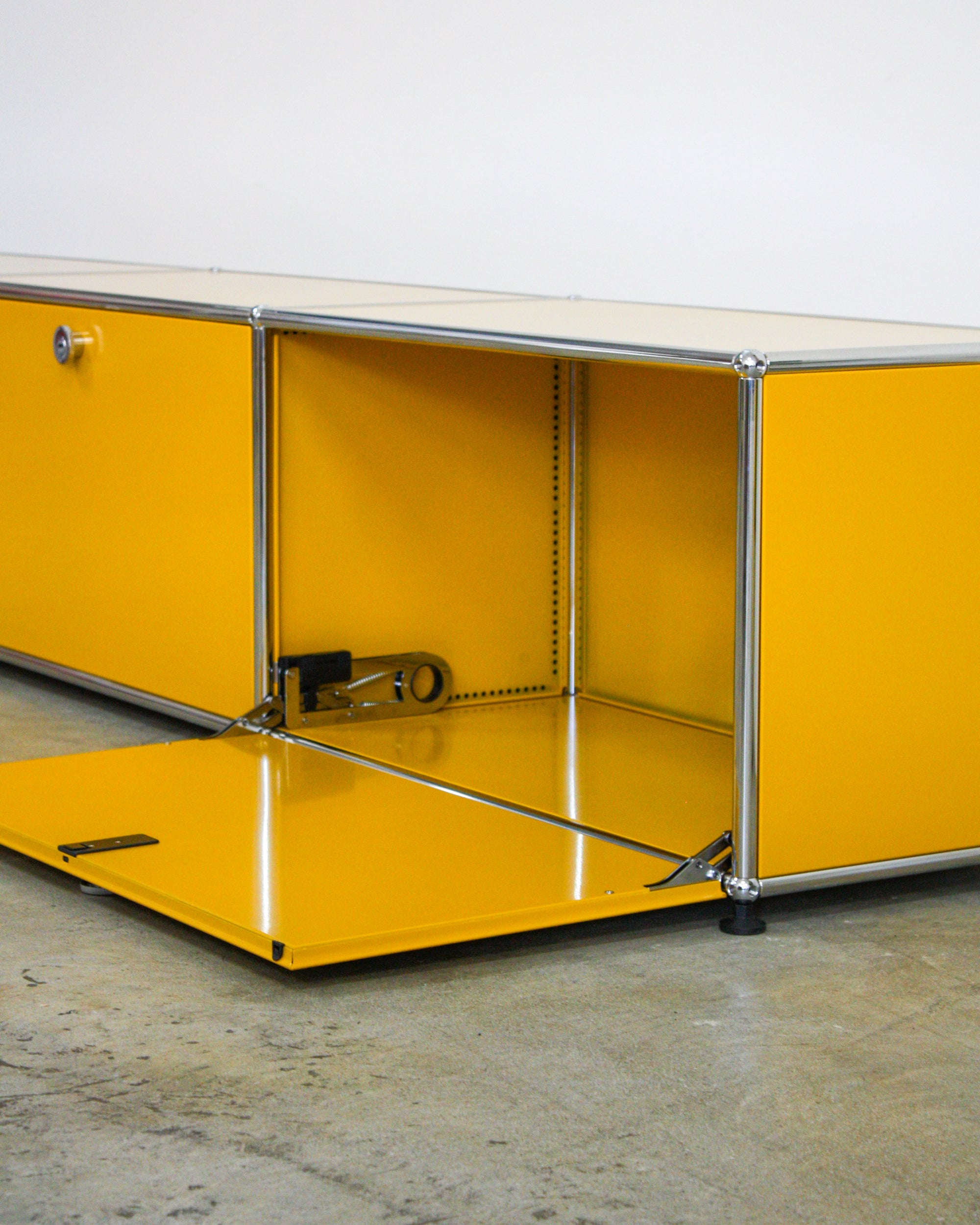 Media Console - Stainless Steel