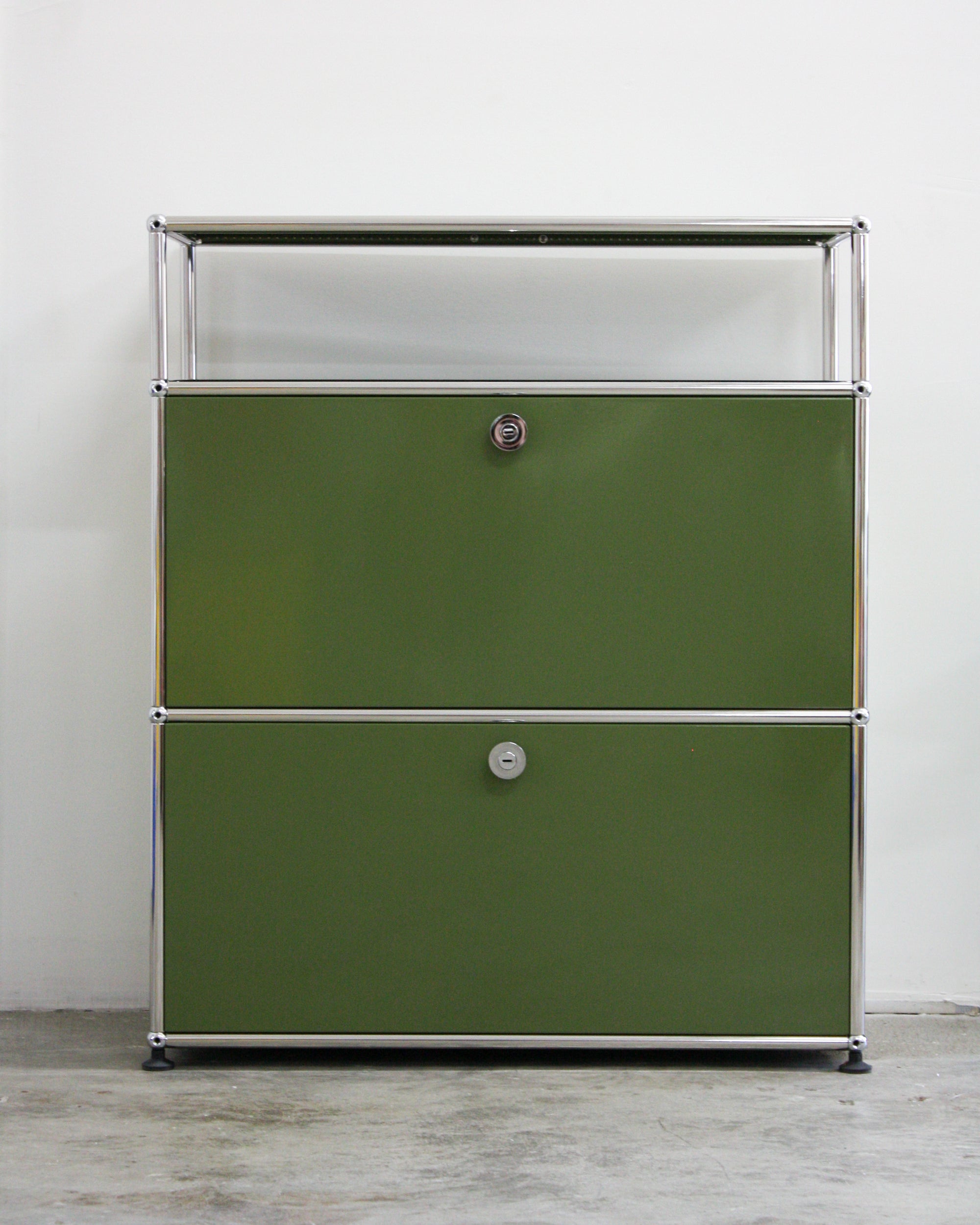 Half Dresser - Stainless Steel