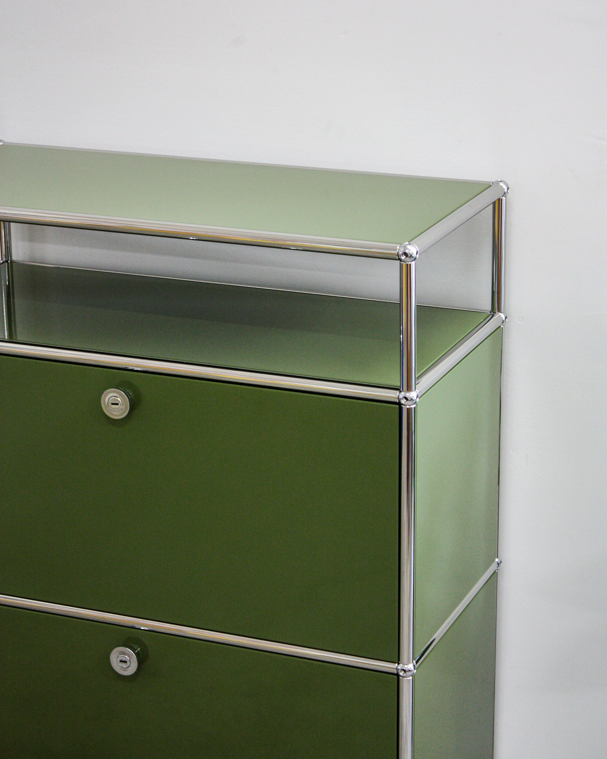 Half Dresser - Stainless Steel