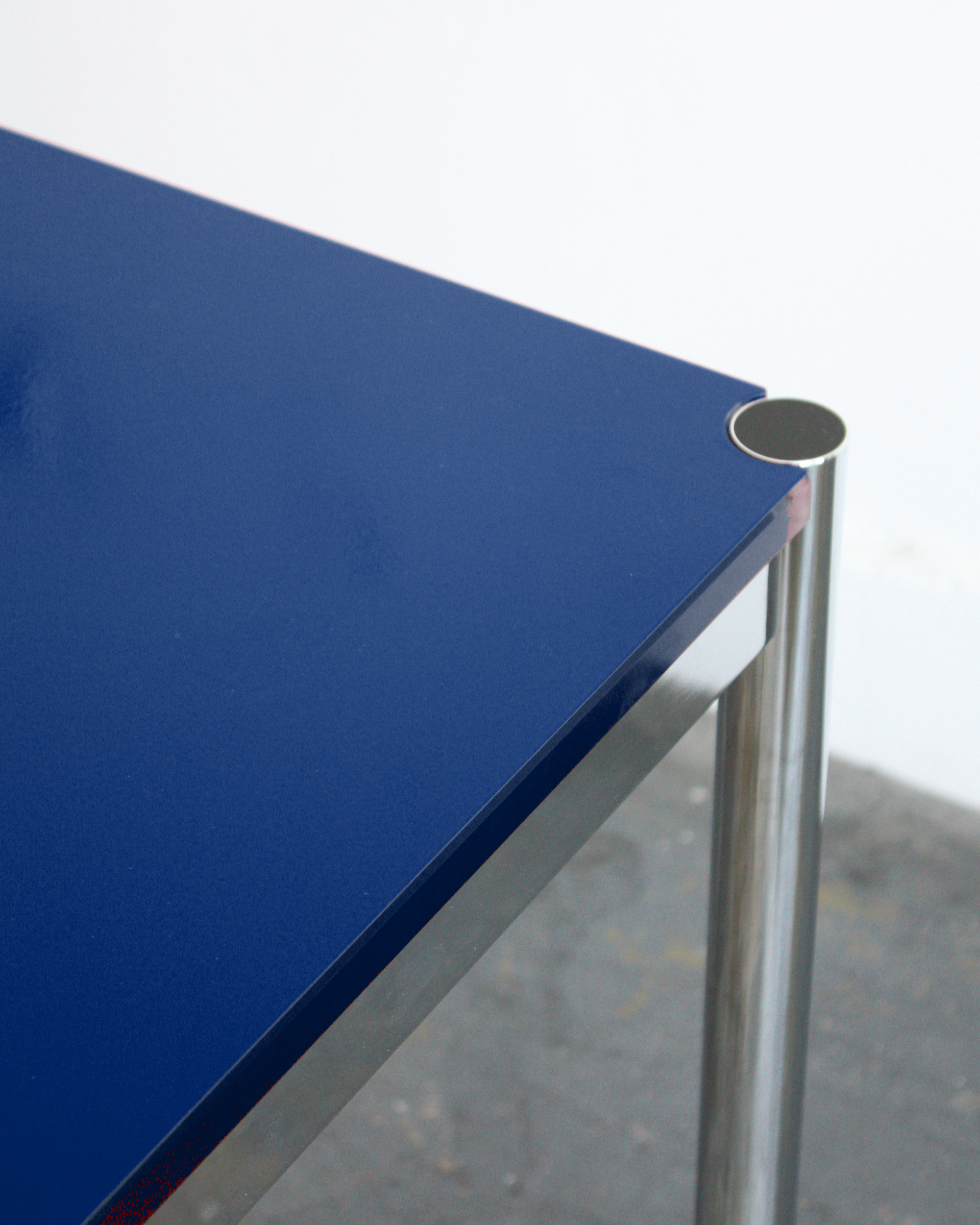 Steel/Glass Dining Table