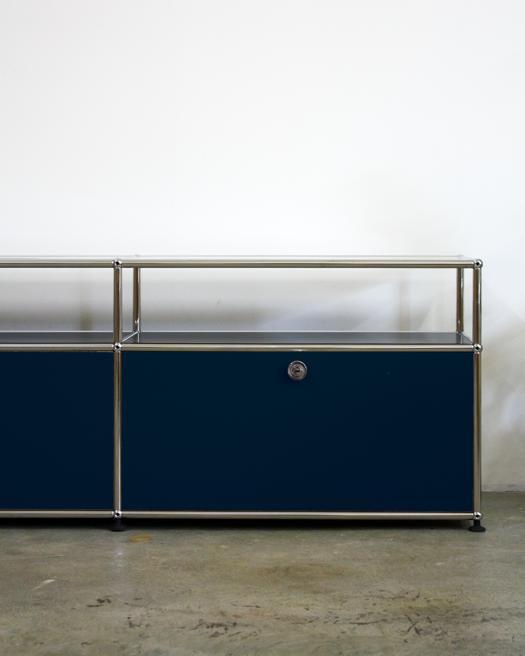 Display Media Console - Stainless Steel