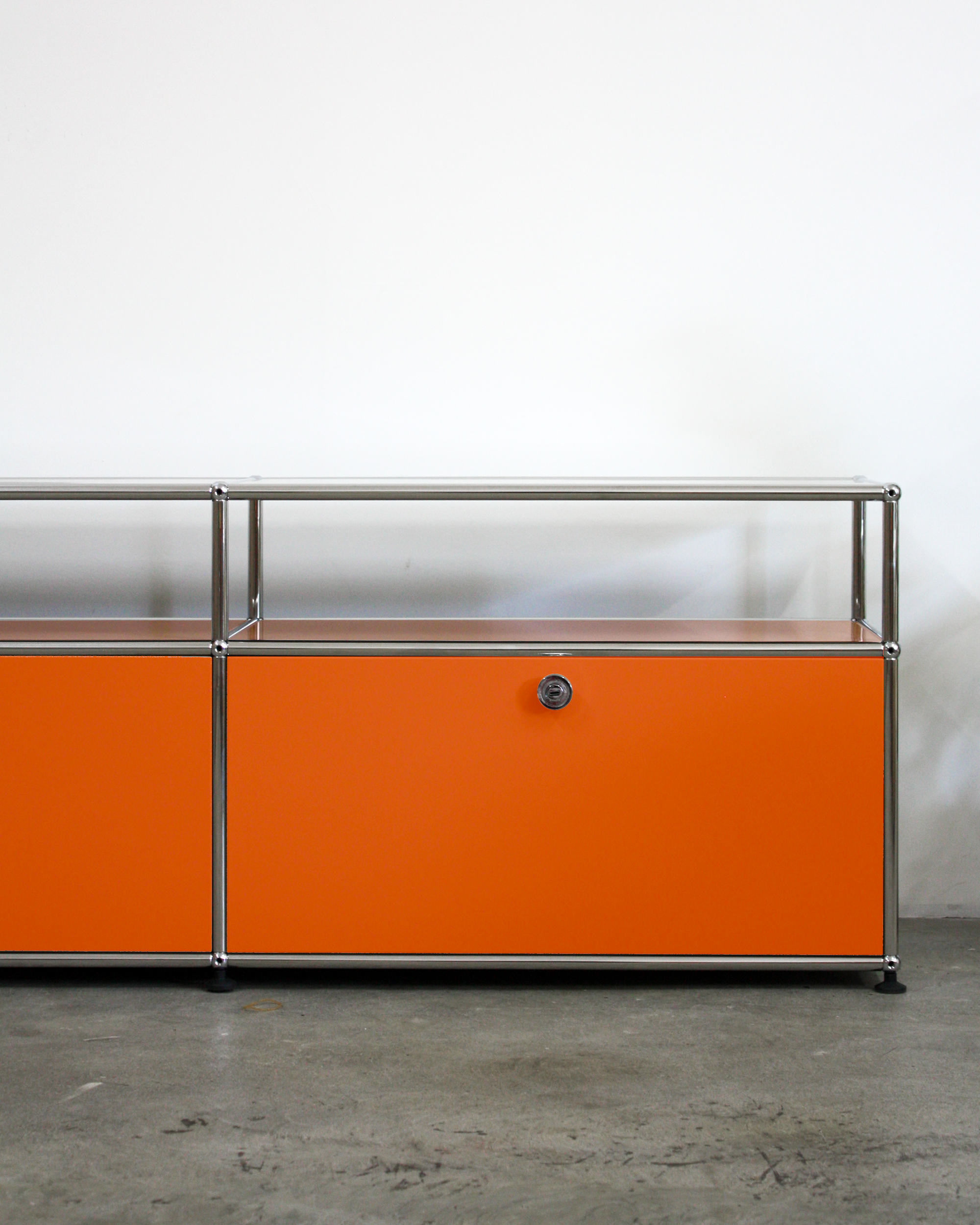 Display Media Console - Stainless Steel