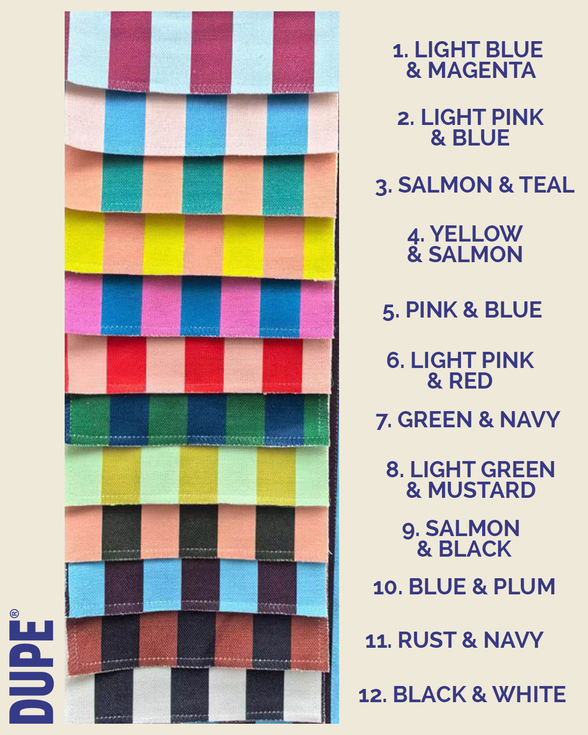 Striped Marshmallow Sofa - 1 seater