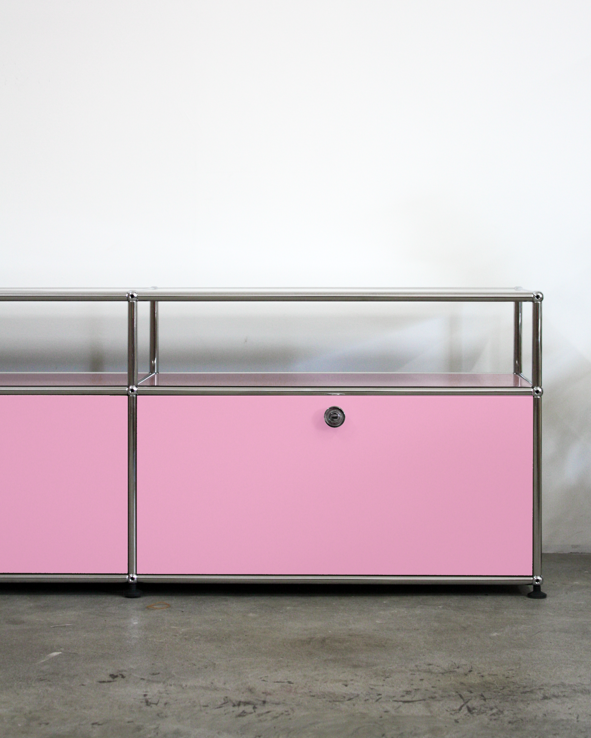 Display Media Console - Stainless Steel