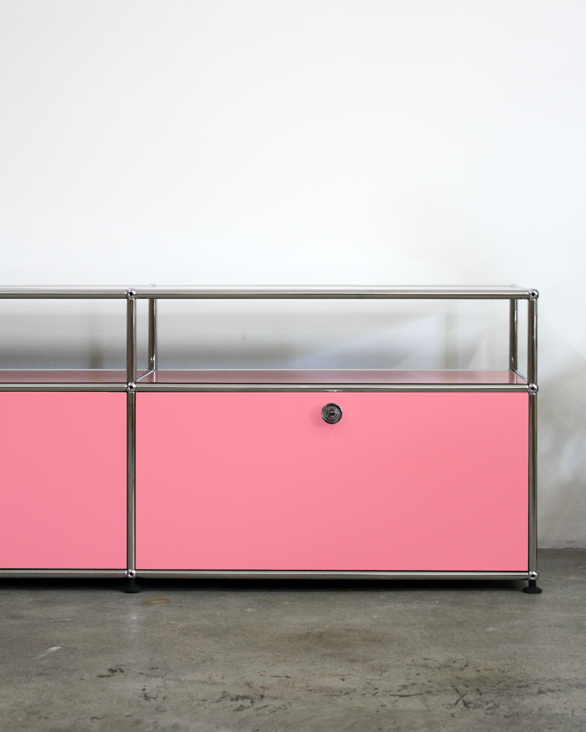 Display Media Console - Stainless Steel