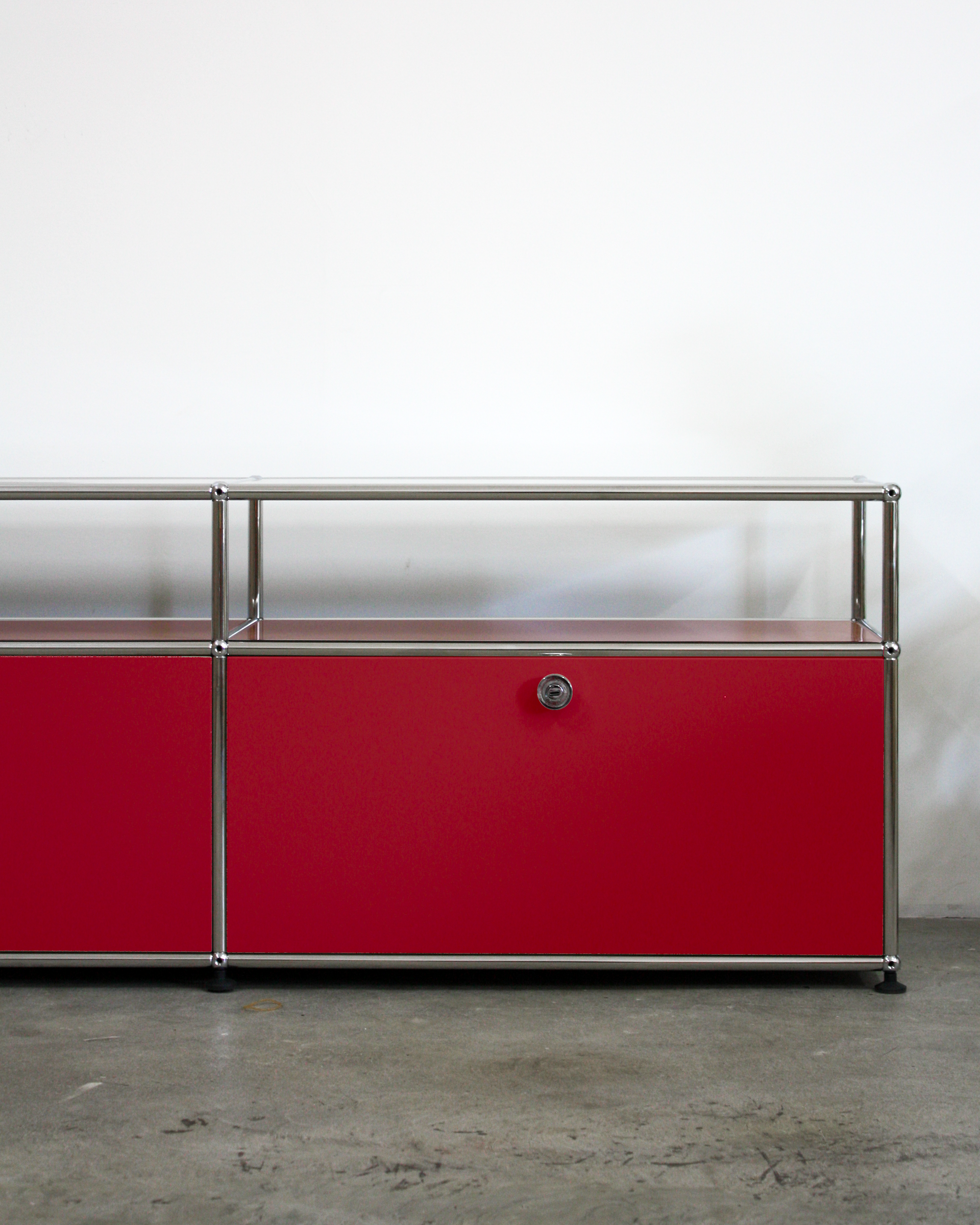Display Media Console - Stainless Steel