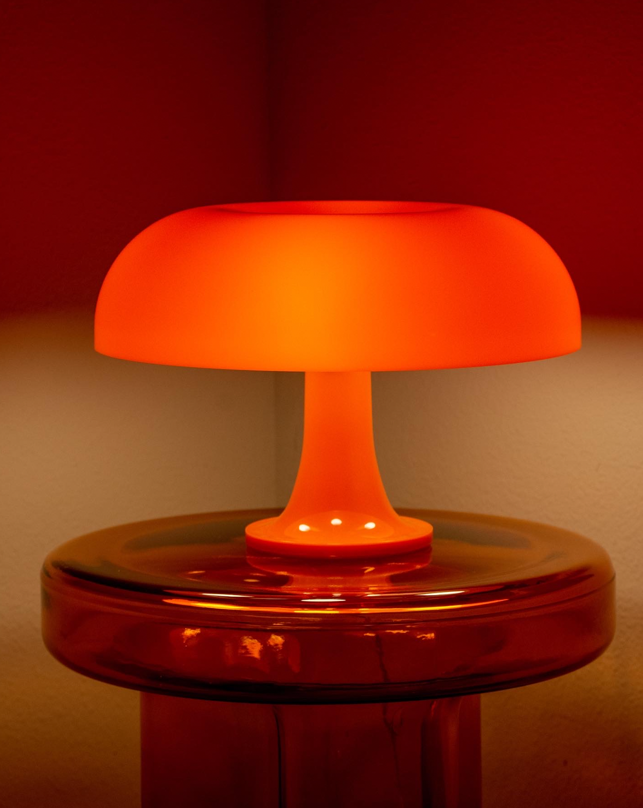 Nesso Table Lamp Dupe - Nessino Designer Style, Retro Table Lamp - Mushroom Lamp