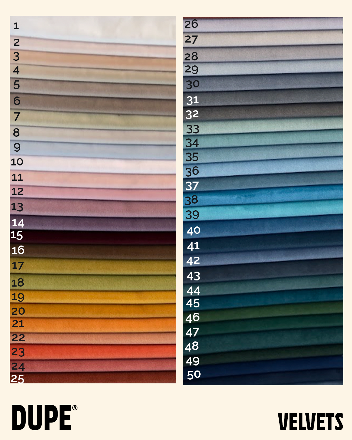 Velvet Marshmallow Ottoman