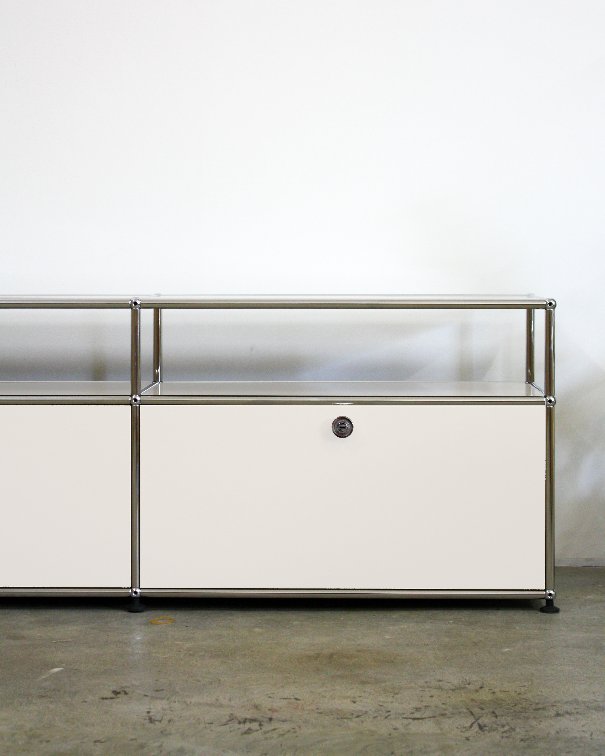 Display Media Console - Stainless Steel