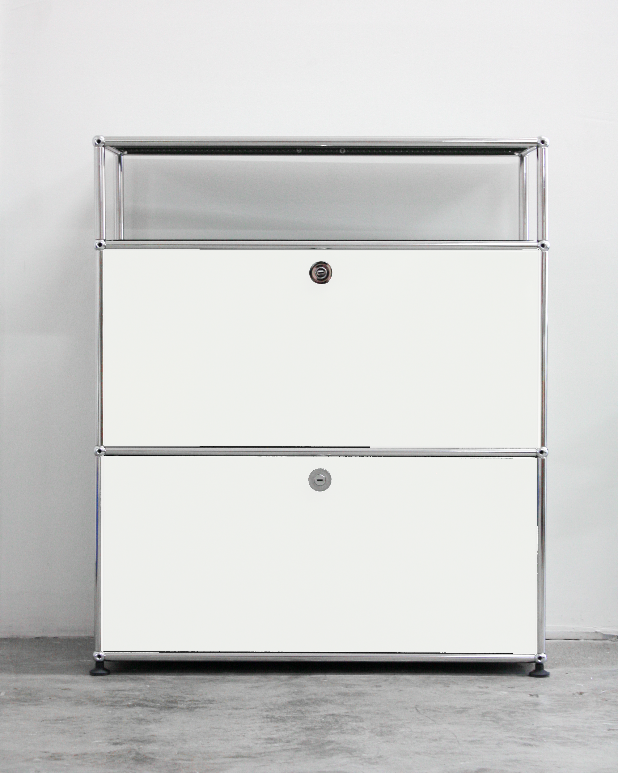 Half Dresser - Stainless Steel