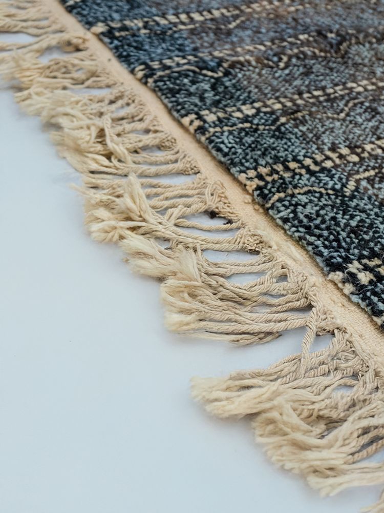 Vintage Atlas Mountain Peaks Rug