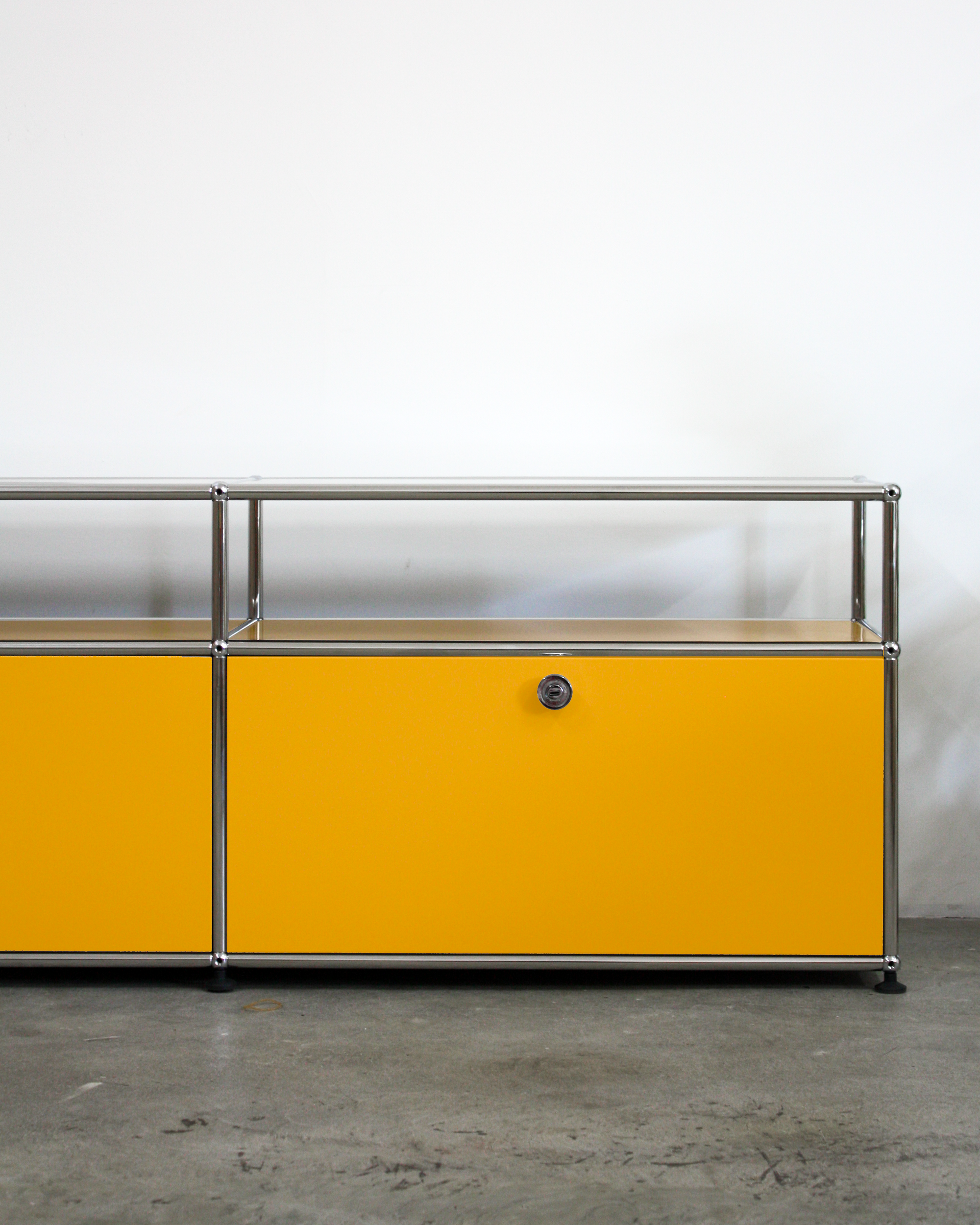 Display Media Console - Stainless Steel