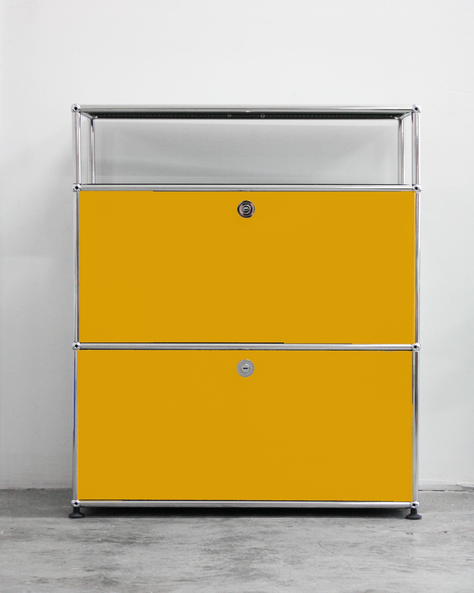 Half Dresser - Stainless Steel